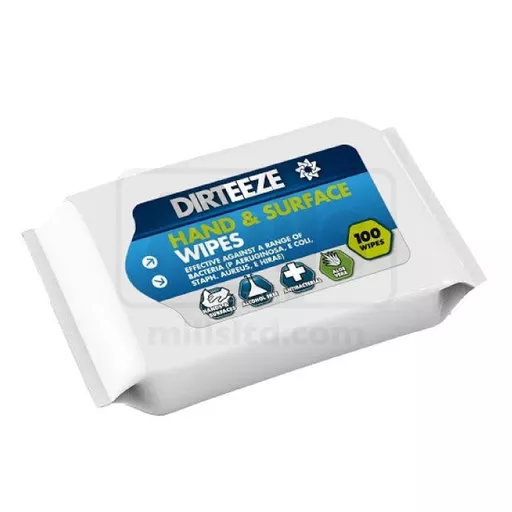 Hand & Surface Wipes Pk100