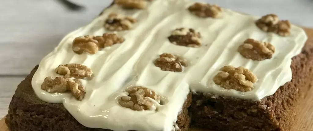 Lighter Carrot Cake