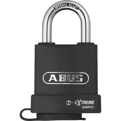 ABUS 83WP Series Weatherproof Steel Open Shackle Padlock