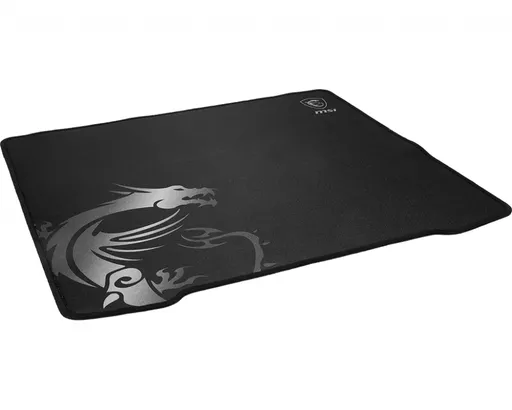 MSI AGILITY GD30 Pro Gaming Mousepad '450mm x 400mm, Pro Gamer Silk Surface, Iconic Dragon Design, Anti-slip and shock-absorbing rubber base, Reinforced stitched edges'