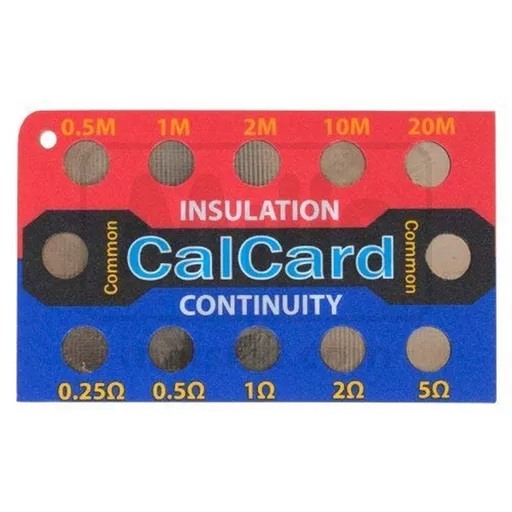 CalCard Calibration Resistance Card
