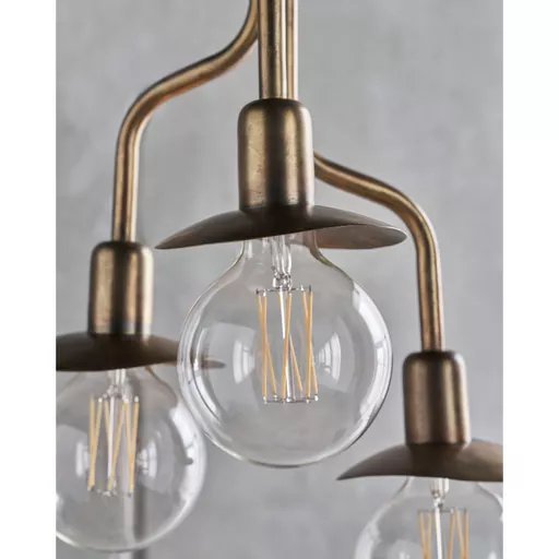 Lamp, Hana, Brass finish