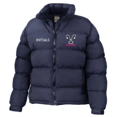 Oxford Brookes University Squash Club Womens Puffa Jacket