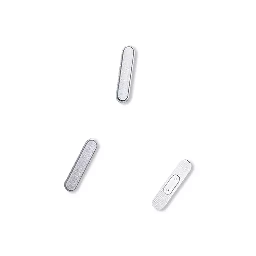 External Button Set (Silver) (CERTIFIED) - For iPad Mini 1 / Mini 2 / Mini 3