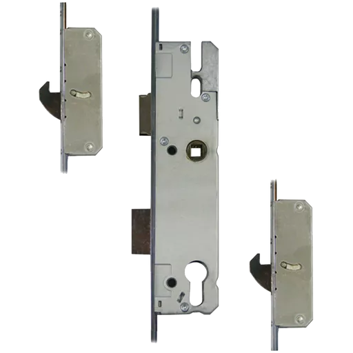 KFV Lever Operated Latch & Deadbolt Short Version - 2 Hook