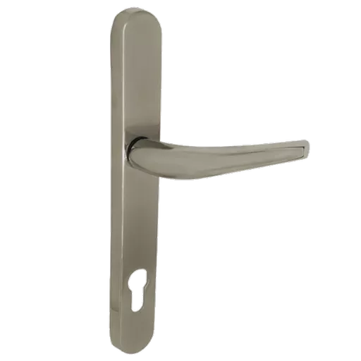 ELITE Lever/Lever UPVC Handle 244mm Long Backplate