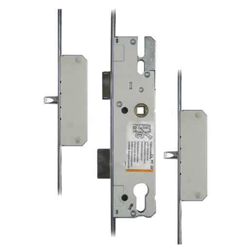 KFV Lever Operated Latch & Deadbolt Short Version - 2 Round Bolt