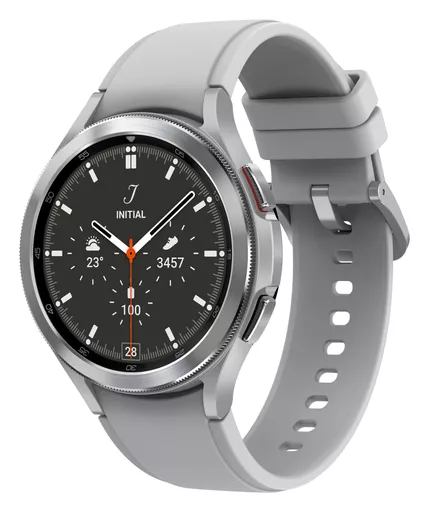 Samsung Galaxy Watch4 Classic 3.56 cm (1.4") Super AMOLED 46 mm Silver GPS (satellite)