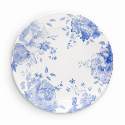 Photos - Plate Blue Floral Dinner  Set WA967037BLU