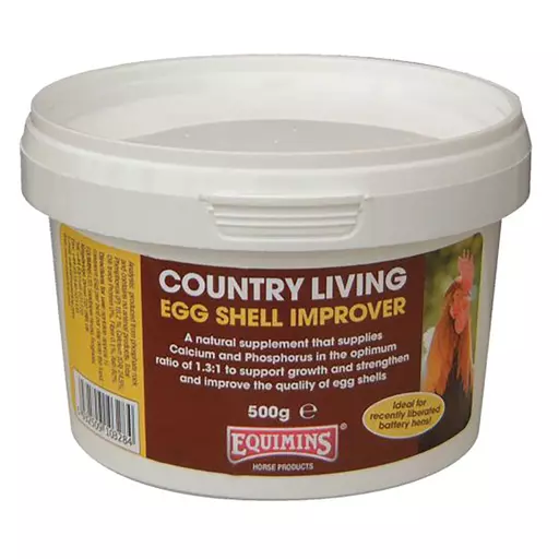 Equimins Country Living Egg Shell Improver  (1.5 kg, 1kg or 500g)