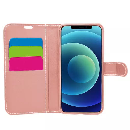 Wallet for iPhone 12 & iPhone 12 Pro - Rose Gold