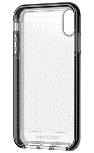 Innovational Evo Check mobile phone case 16.5 cm (6.5") Cover Black, Transparent