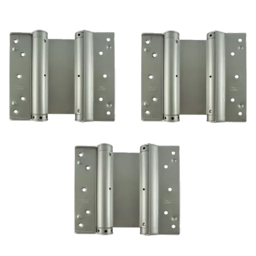 LIOBEX Fire Rated Double Action Spring Hinges C/W Intumescent