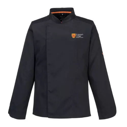 St Antony's College Catering Chefs Mesh Air Pro Stretch Long Sleeve Jacket