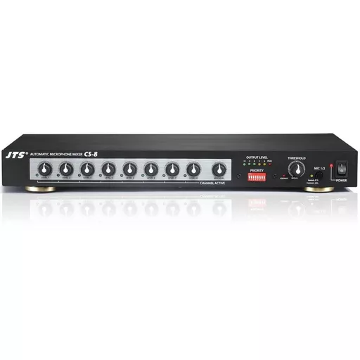 JTS CS-8 8 Channel Automatic Microphone Mixer