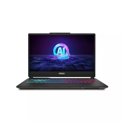 MSI Cyborg 15 AI A1VFK-001UK Intel Core Ultra 7 155H Laptop 39.6 cm (15.6") Full HD 16 GB DDR5-SDRAM 512 GB SSD NVIDIA GeForce RTX 4060 Wi-Fi 6E (802.11ax) Windows 11 Home Advanced Black