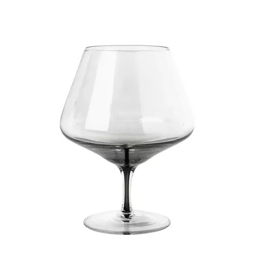 Smoked Glass Cognac Glass