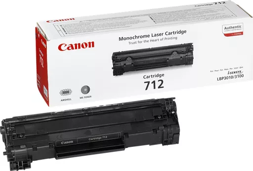 Canon 1870B002/712 Toner cartridge black, 1.5K pages/5% for Canon LBP-3010
