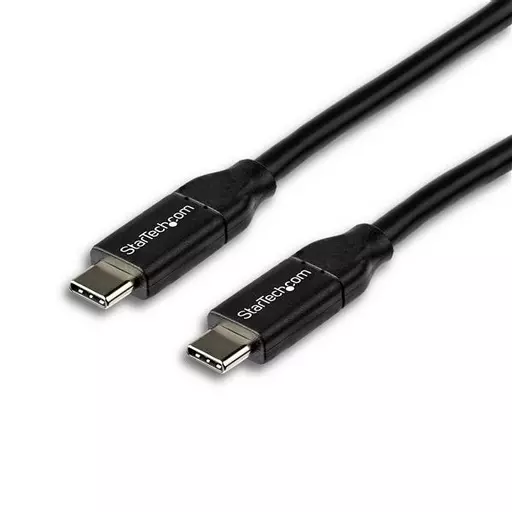 StarTech.com USB-C to USB-C Cable w/ 5A PD - M/M - 2 m (6 ft.) - USB 2.0 - USB-IF Certified