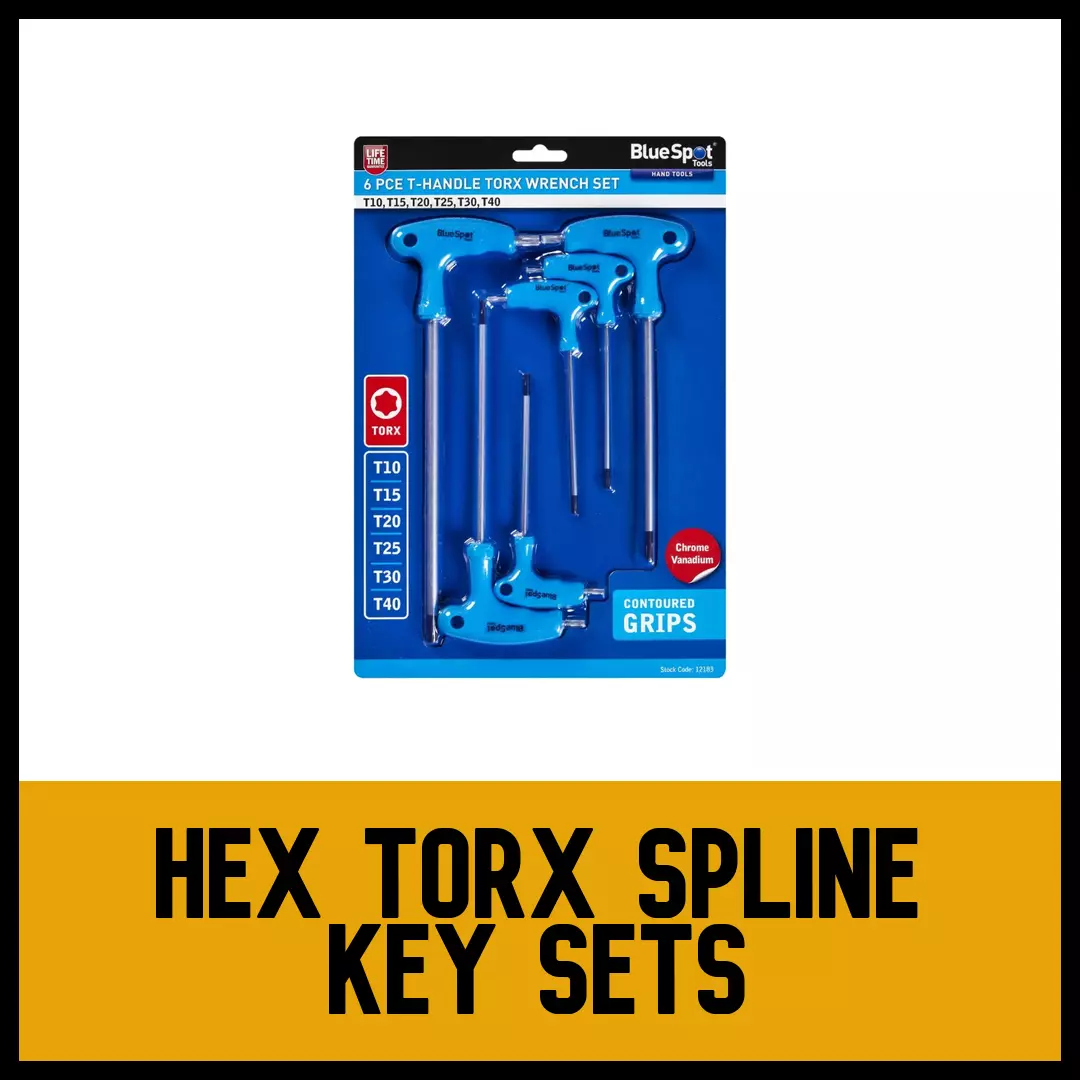 Hex Torx and Spline Key Sets