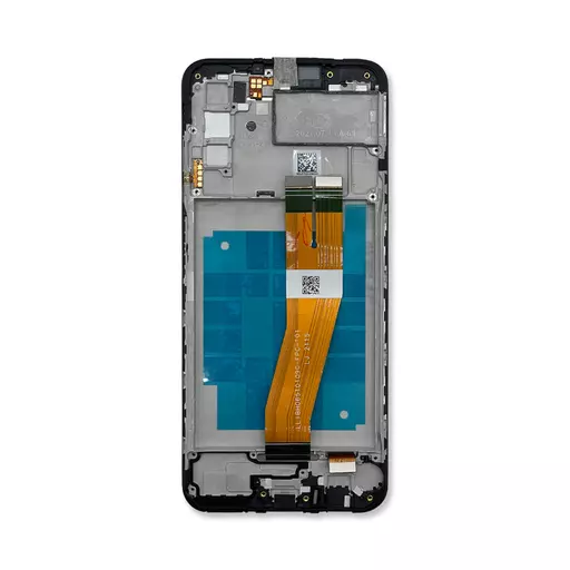 LCD Screen Assembly (With Frame) (Service Pack) (Black) - Galaxy A03s (2021) (A037) (Non-EU Version)
