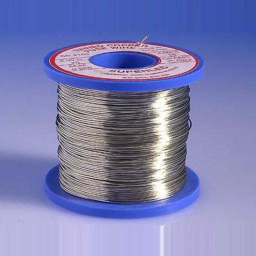 Fuse Wire Tinned Copper 2A Reel 100g Tinned Copper Wire 0.125mm