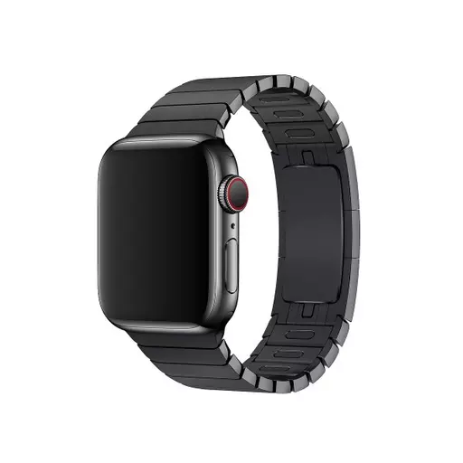 Devia - Stainless Steel Strap for Apple Watch (42mm/44mm/45mm/49mm) - Black