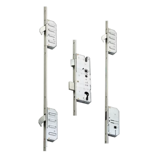 WINKHAUS Cobra Entryguard Lever Operated Latch & Deadbolt 16mm Flat - 3 Hook