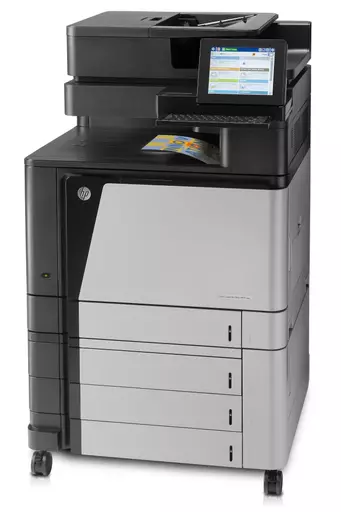 HP Color LaserJet Enterprise Flow MFP M880z, Print, copy, scan, fax, 200-sheet ADF; Front-facing USB printing; Scan to email/PDF; Two-sided printing