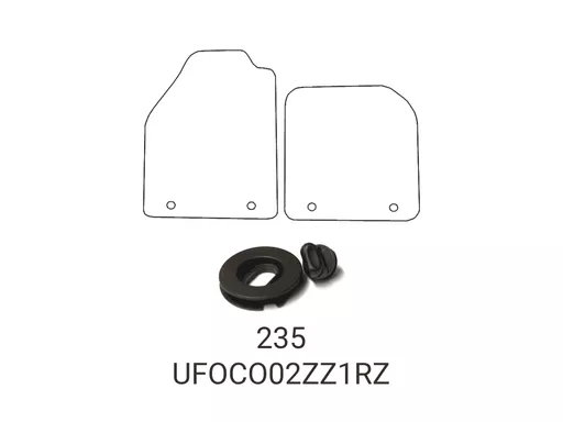 Ford Connect 2002-2014 Tailored Rubber Mats