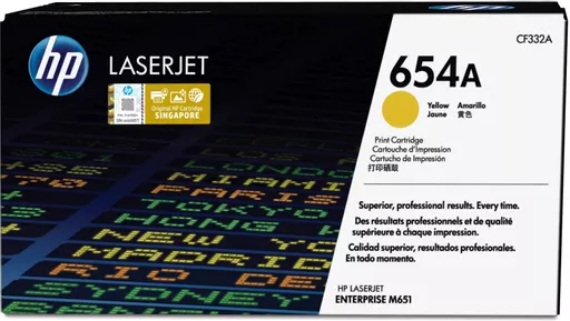 HP CF332A/654A Toner cartridge yellow, 15K pages ISO/IEC 19798 for HP Color LaserJet M 651