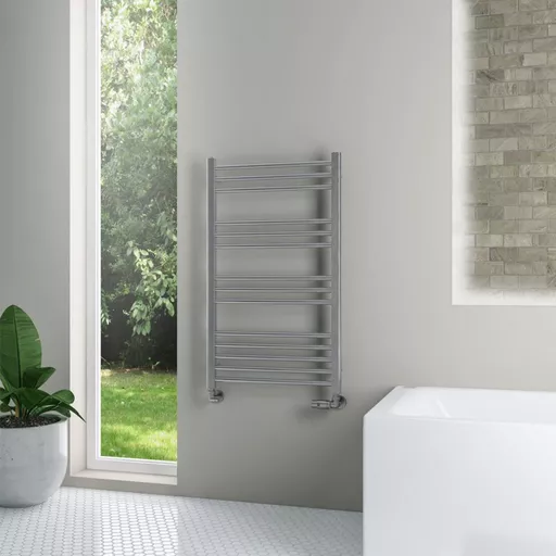 Wendover Straight Stainless Steel Multirail 1000 x 600 Brushed