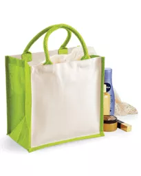 Printers' Midi Jute bag