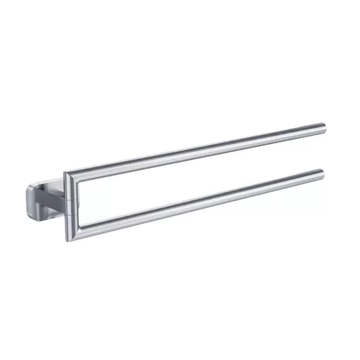Asti 406.5mm Double Split Towel Rail - Chrome