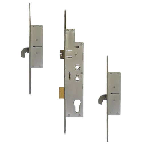 FULLEX Crimebeater 20mm Lever Operated Latch & Deadbolt Twin Spindle - 2 Hook