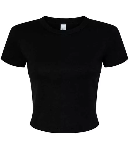 Bella Ladies Micro Rib Baby T-Shirt