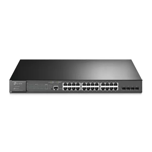 TP-Link JetStream 28-Port Gigabit L2 Managed Switch with 24-Port PoE+