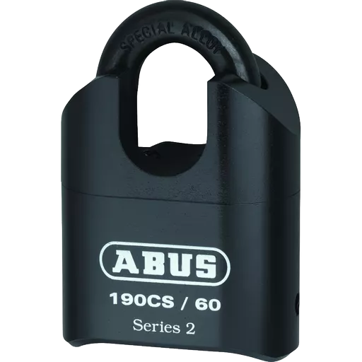 ABUS 190 Series Heavy Duty Combination Closed Shackle Padlock
