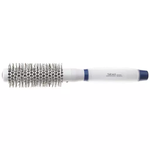 Sibel White Silicon Gel Tourmaline Nylon Brush 364 25mm