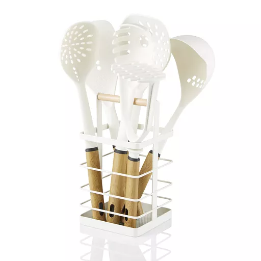 6 Pcs Utensil Set with Holder