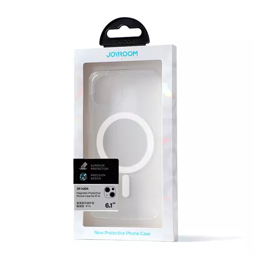 Joyroom - JR-14D5 Magnetic Phone Case (Clear) - For iPhone 14