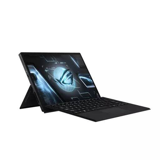 ASUS ROG Flow Z13 GZ301ZE-LC218W i9-12900H Hybrid (2-in-1) 34 cm (13.4") Touchscreen WQUXGA Intel® Core™ i9 16 GB LPDDR5-SDRAM 1000 GB SSD NVIDIA GeForce RTX 3050 Ti Wi-Fi 6E (802.11ax) Windows 11 Home Black