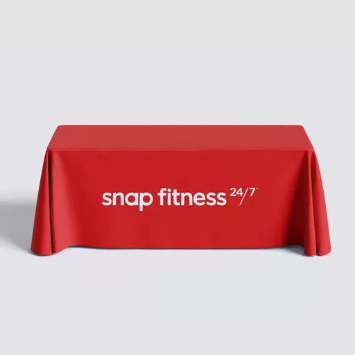 Snap Fitness Tablecloth
