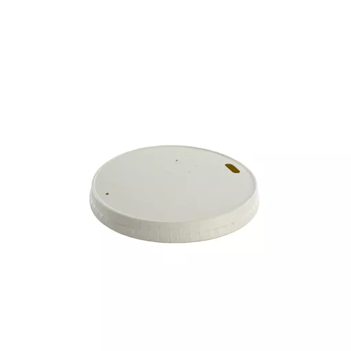 8oz Paper Hot Cup Sip Lid White
