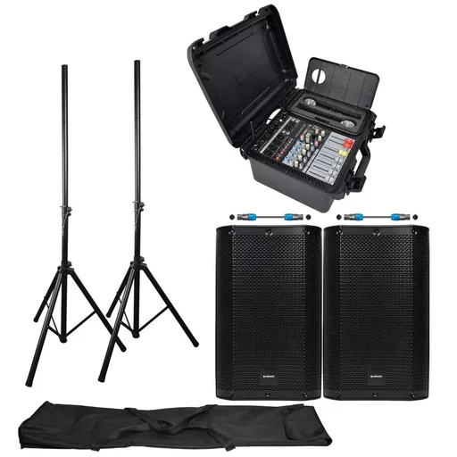 Citronic FLITE-600 Complete PA Bundle with 2 x CASA-10
