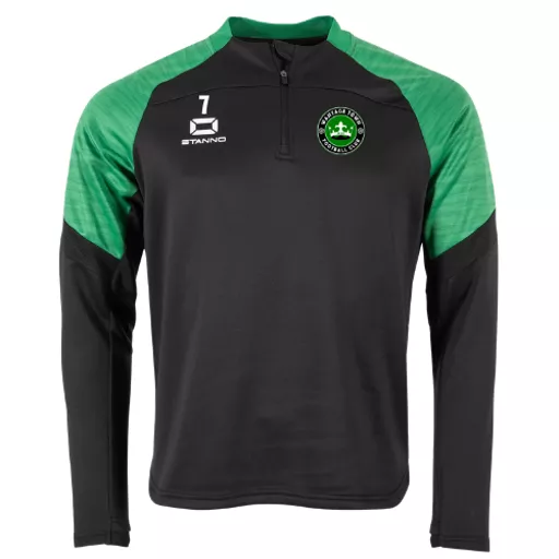 WantageTownFootballClub_BoltQuarterZip_BlackGreen_Number_Front.png