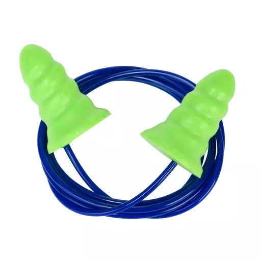 Disposable PU Ear Plugs Corded Low Attenuation (200 pairs)