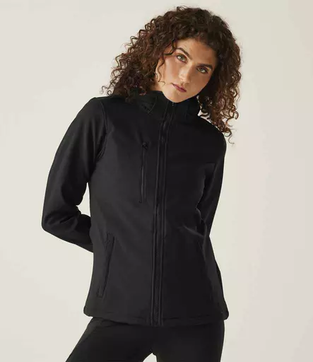 Regatta Ladies Venturer Three Layer Hooded Soft Shell Jacket
