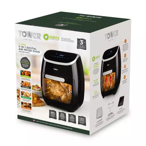 Tower 11l store air fryer digital