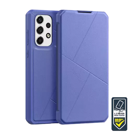 Dux Ducis - Skin X Wallet for Galaxy A73 5G - Blue